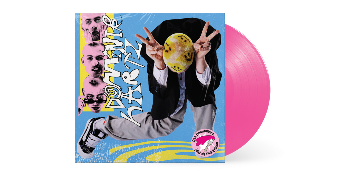  Dominik Hartz, Limitierte coloured Vinyl (Pink) - signiert 